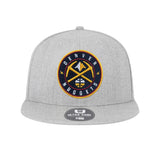 Ultra Game Men's NBA Official Twill Snap Back Ultimate Baseball Cap Hat | Denver Nuggets