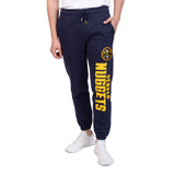 Ultra Game Men's NBA Official Super Soft Team Jogger Sweatpants | Denver Nuggets