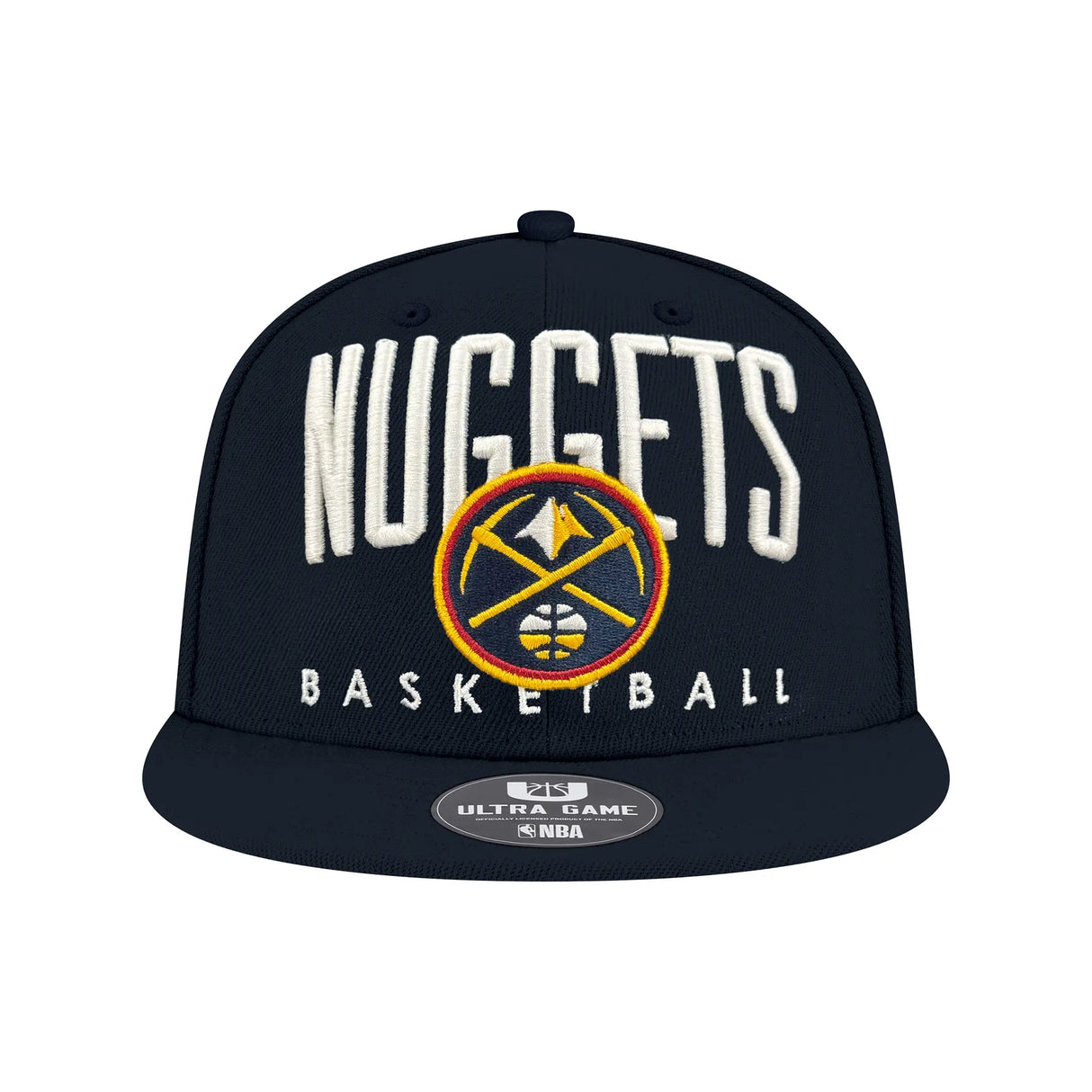 Ultra Game Men's NBA Official Essentials Baseball Cap Hat | Denver Nuggets