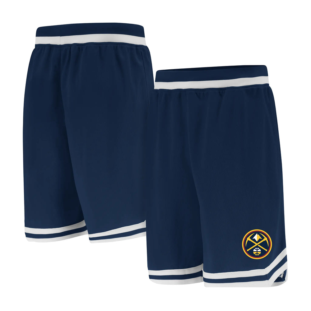 Ultra Game Men's NBA Official Soft Air Mesh Ultimate Basketball Shorts-Classic Fit | Denver Nuggets