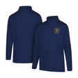 Ultra Game Men's NBA Official Super Soft Quarter Zip Long Sleeve T-Shirt | Denver Nuggets