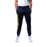 Ultra Game Men's NBA Official Super Soft Team Jogger Sweatpants | Denver Nuggets