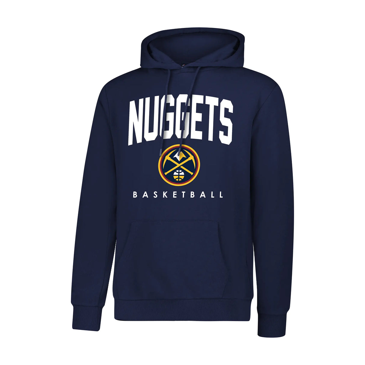 Ultra Game Men's NBA Official Super Soft Teamster Hoodie Sweatshirt | Denver Nuggets