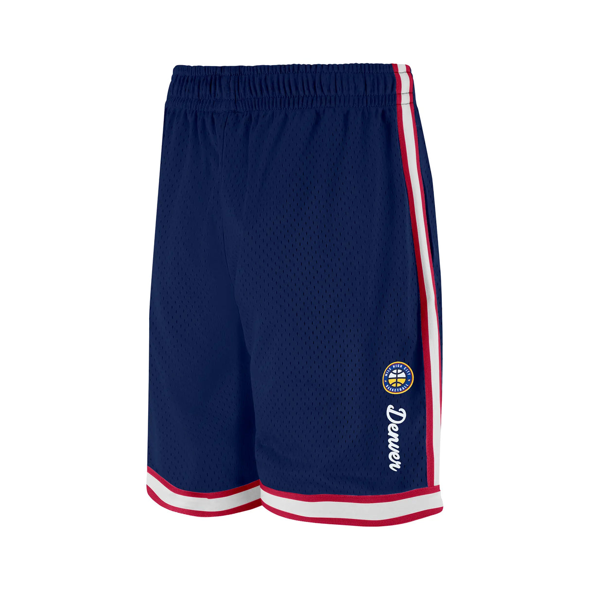 Ultra Game Men's NBA Official Supremely Soft Air Mesh Basketball Shorts - Classic Fit | Denver Nuggets