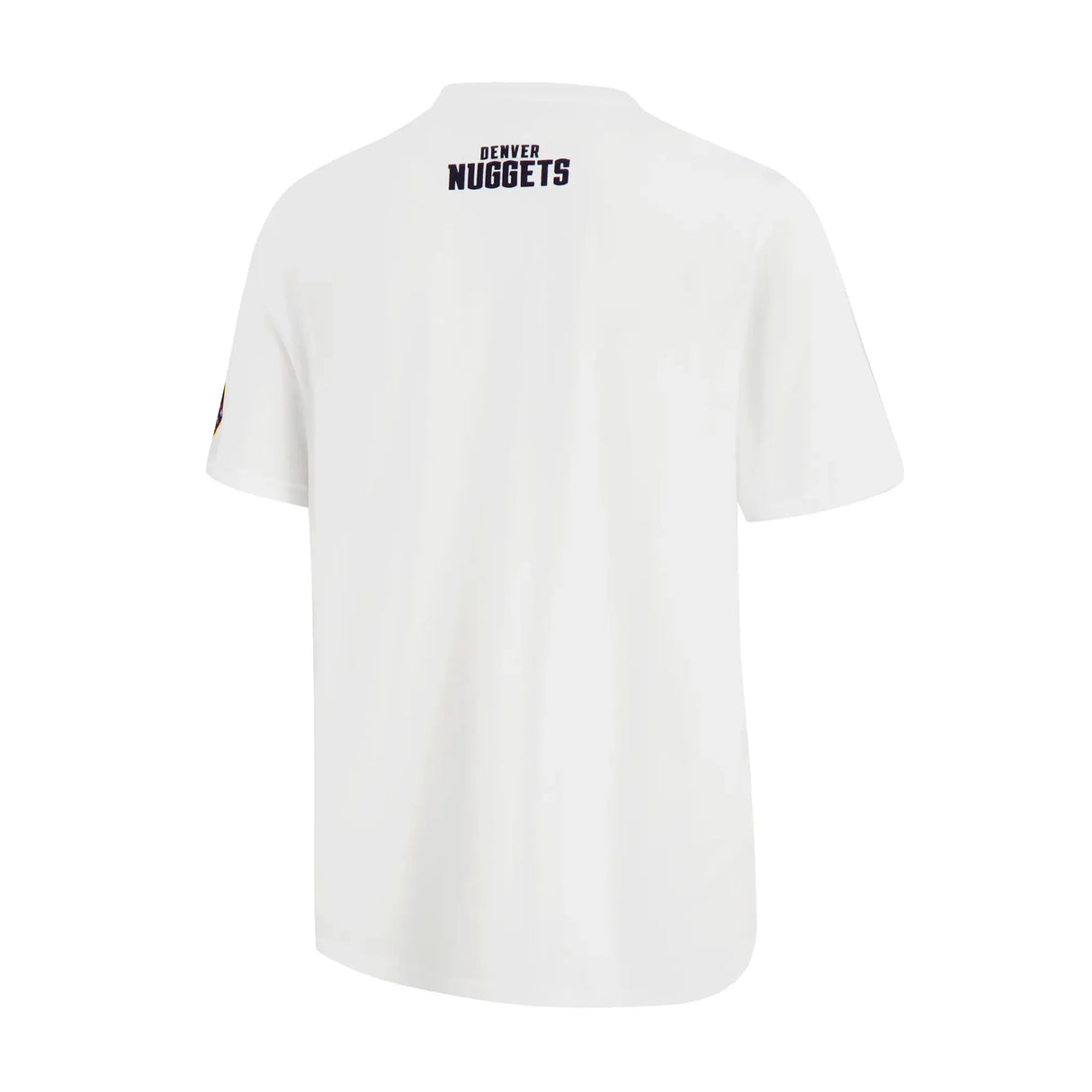 Ultra Game Men's NBA Official Embroidered Letters Super Soft T-Shirt | Denver Nuggets