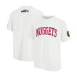 Ultra Game Men's NBA Official Embroidered Letters Super Soft T-Shirt | Denver Nuggets
