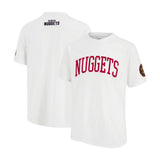 Ultra Game Men's NBA Official Embroidered Letters Super Soft T-Shirt | Denver Nuggets