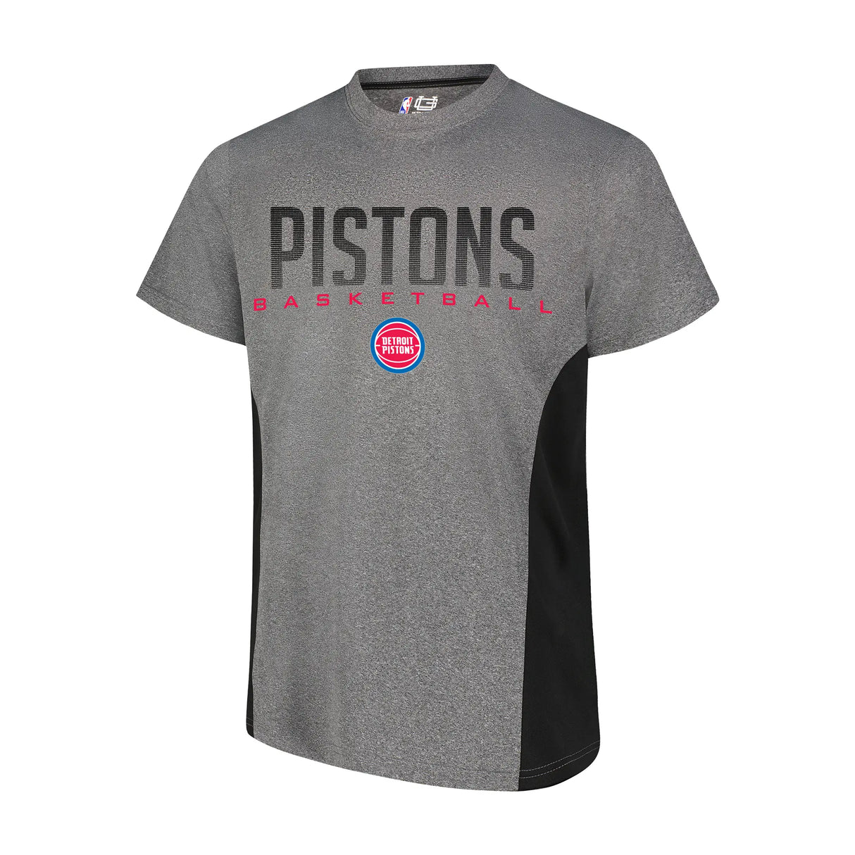 Ultra Game Men’s NBA Official Super Soft Supreme T-Shirt | Detroit Pistons