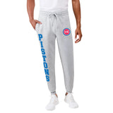Ultra Game Men's NBA Official Super Soft Team Jogger Sweatpants | Detroit Pistons