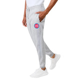 Ultra Game Men's NBA Official Super Soft Team Jogger Sweatpants | Detroit Pistons