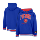 Ultra Game Mens NBA Official Premium Quality MVP Hoodie Sweatshirt | Detroit Pistons