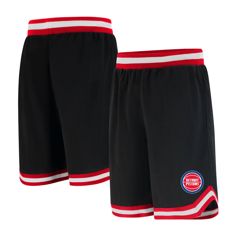 Ultra Game Men's NBA Official Soft Air Mesh Ultimate Basketball Shorts - OG Fit | Detroit Pistons
