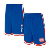 Ultra Game Men's NBA Official Supremely Soft Air Mesh Basketball Shorts - Classic Fit | Detroit Pistons