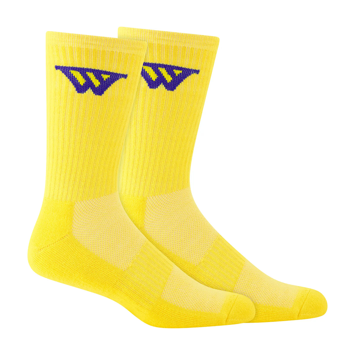 Ultra Game Men's NBA Official Athletic Cushioned Core Logo Team Crew Socks - 3 Pack | Golden State Warriors