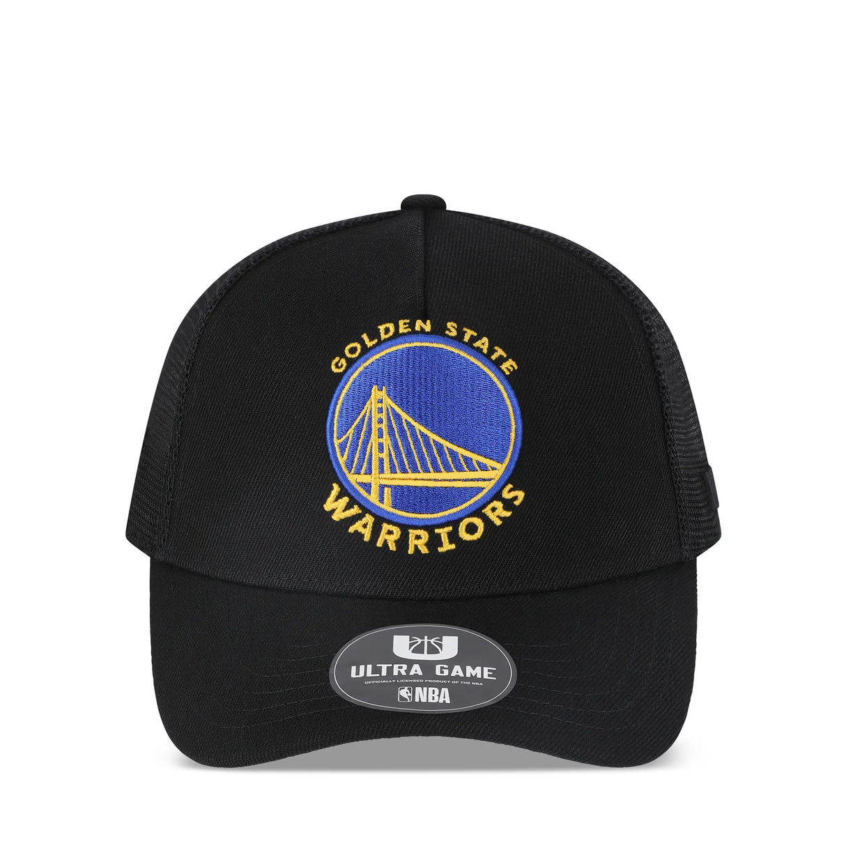 Ultra Game Men’s NBA Official Snap Back All Around The World Trucker Baseball Cap Hat | Golden State Warriors
