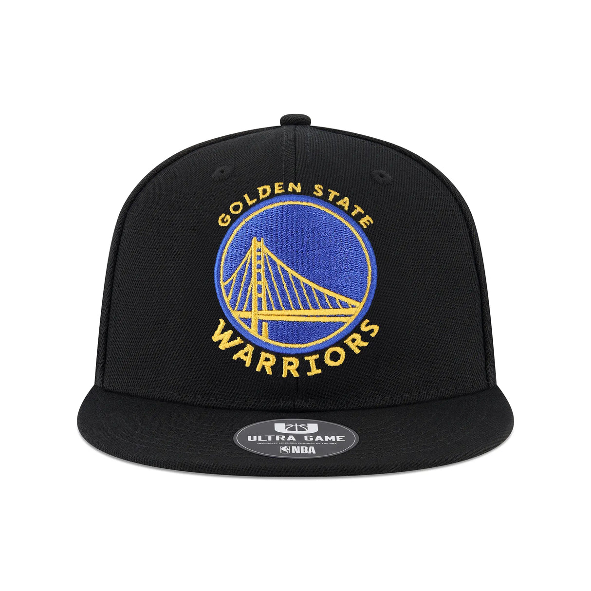 Ultra Game Men’s NBA Official Twill Snap Back Ultimate Baseball Cap Hat | Golden State Warriors