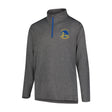 Ultra Game Men's NBA Official Super Soft Quarter Zip Long Sleeve T-Shirt | Golden State Warriors