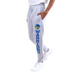 Ultra Game Men's NBA Official Super Soft Team Jogger Sweatpants | Golden State Warriors