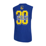 Ultra Game Men's NBA Official Sleeveless Players Mesh Tank Top Muscle T-Shirt | Golden State Warriors - Stephen Curry