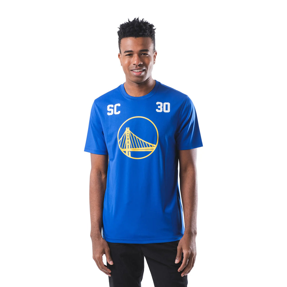 Ultra Game Men’s NBA Official Super Soft Players T-Shirt | Golden State Warriors - Stephen Curry