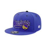 Ultra Game Men’s NBA Official Snap Back 3D Embroidered Team Logo Baseball Cap Hat | Golden State Warriors