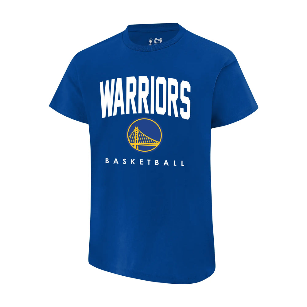 Ultra Game Men's NBA Official Super Soft Teamster Short Sleeve T-Shirt | Golden State Warriors