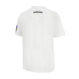 Ultra Game Men's NBA Official Embroidered Letters Super Soft T-Shirt | Golden State Warriors
