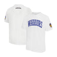 Ultra Game Men's NBA Official Embroidered Letters Super Soft T-Shirt | Golden State Warriors