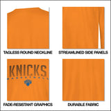 Ultra Game Men's NBA Official Super Soft Game Day Long Sleeve T-Shirt | Los Angeles Lakers