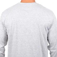 ultra game mens nba official heather gray super soft supreme long sleeve t shirt feature 2