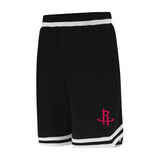 Ultra Game Men's NBA Official Soft Air Mesh Ultimate Basketball Shorts-Classic Fit | Houston Rockets