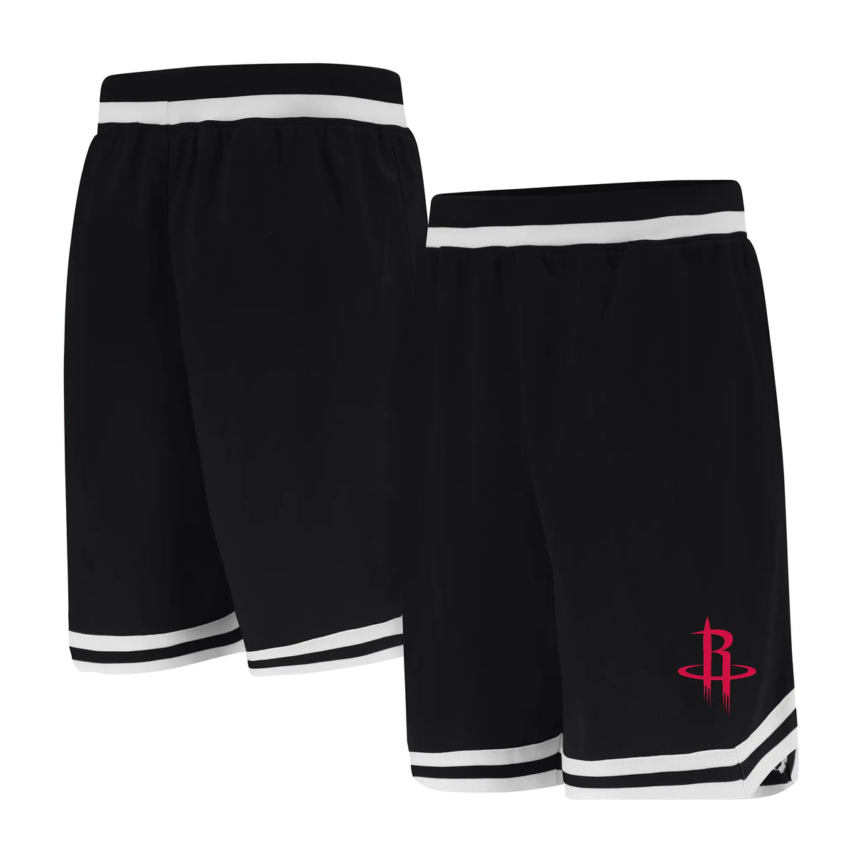 Ultra Game Men's NBA Official Soft Air Mesh Ultimate Basketball Shorts-Classic Fit | Houston Rockets