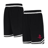 Ultra Game Men's NBA Official Soft Air Mesh Ultimate Basketball Shorts-Classic Fit | Houston Rockets