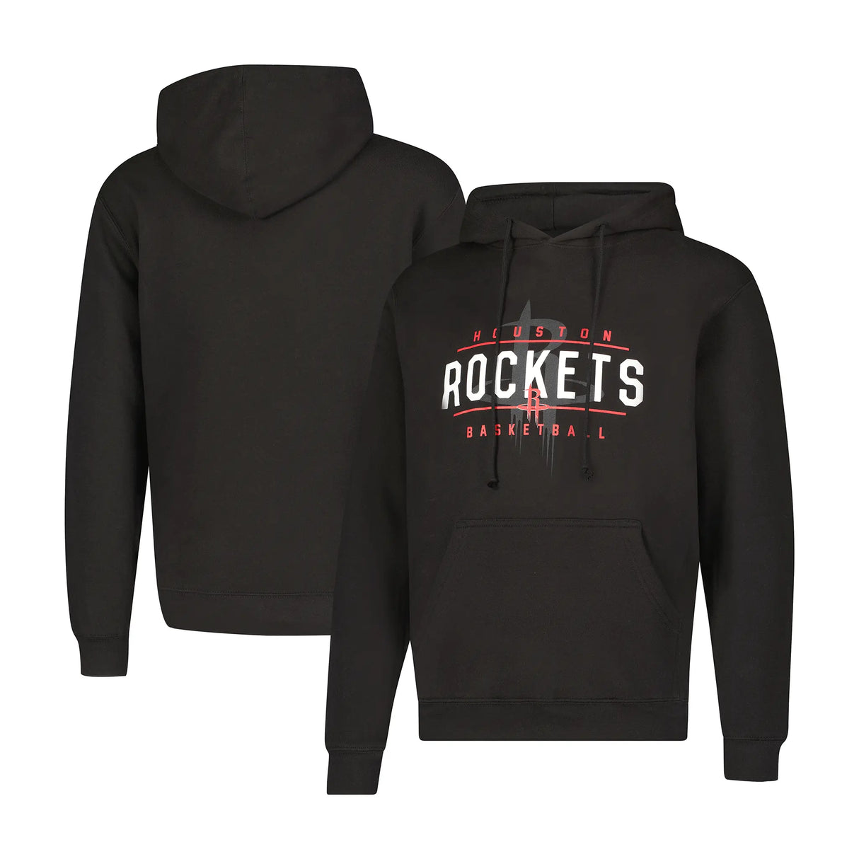 Ultra Game Men's NBA Official Super Soft Get Right Hoodie Sweatshirt | Houston Rockets