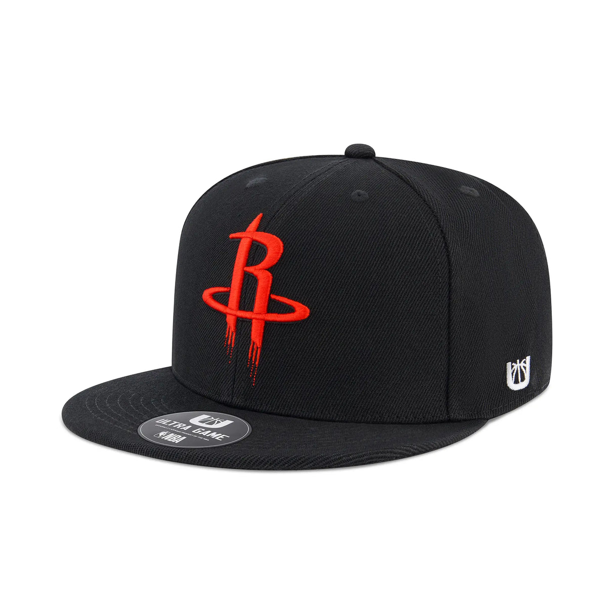 Ultra Game Men’s NBA Official Twill Snap Back Ultimate Baseball Cap Hat | Houston Rockets