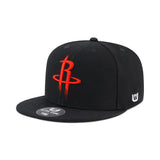 Ultra Game Men’s NBA Official Twill Snap Back Ultimate Baseball Cap Hat | Houston Rockets