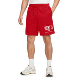 Ultra Game Men’s NBA Official Soft Air Mesh Teamster Basketball Shorts - Classic Fit | Houston Rockets