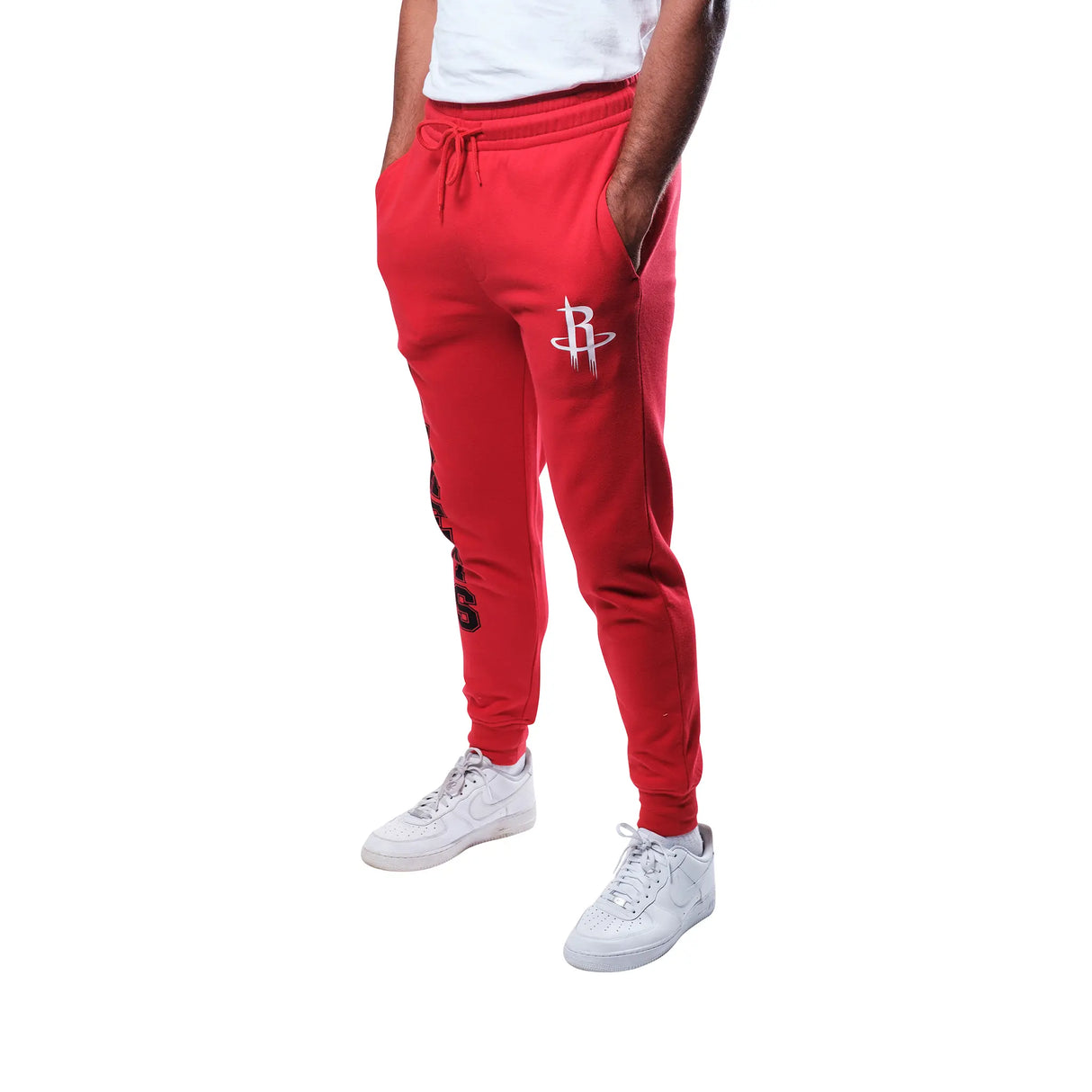Ultra Game Men's NBA Official Super Soft Team Jogger Sweatpants | Houston Rockets