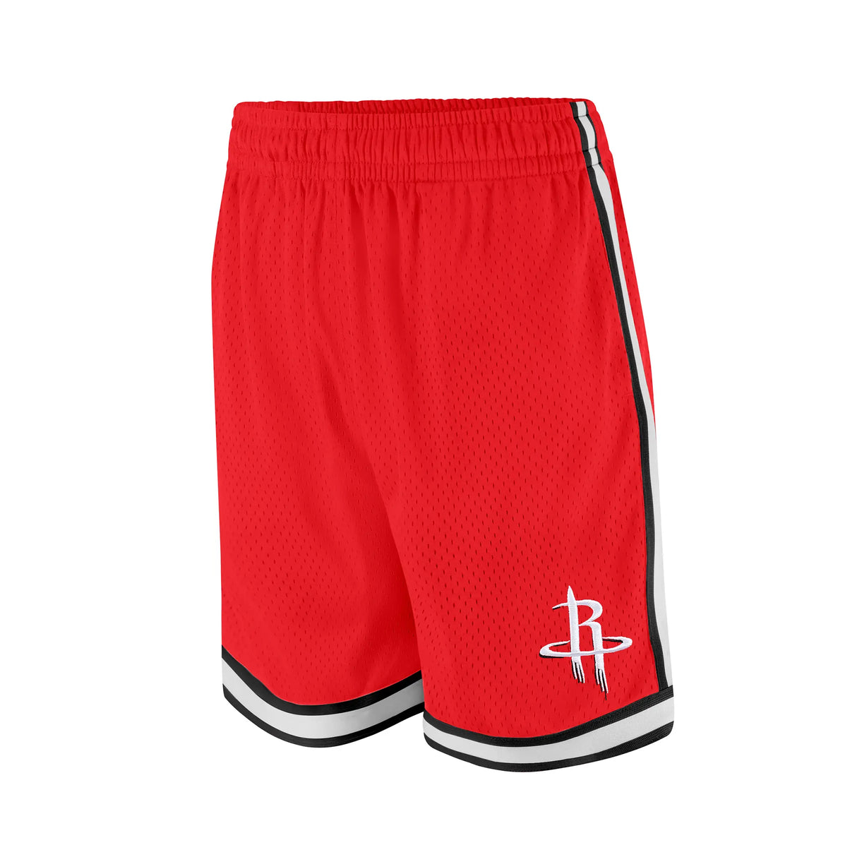 Ultra Game Men's NBA Official Supremely Soft Air Mesh Basketball Shorts - Classic Fit | Houston Rockets