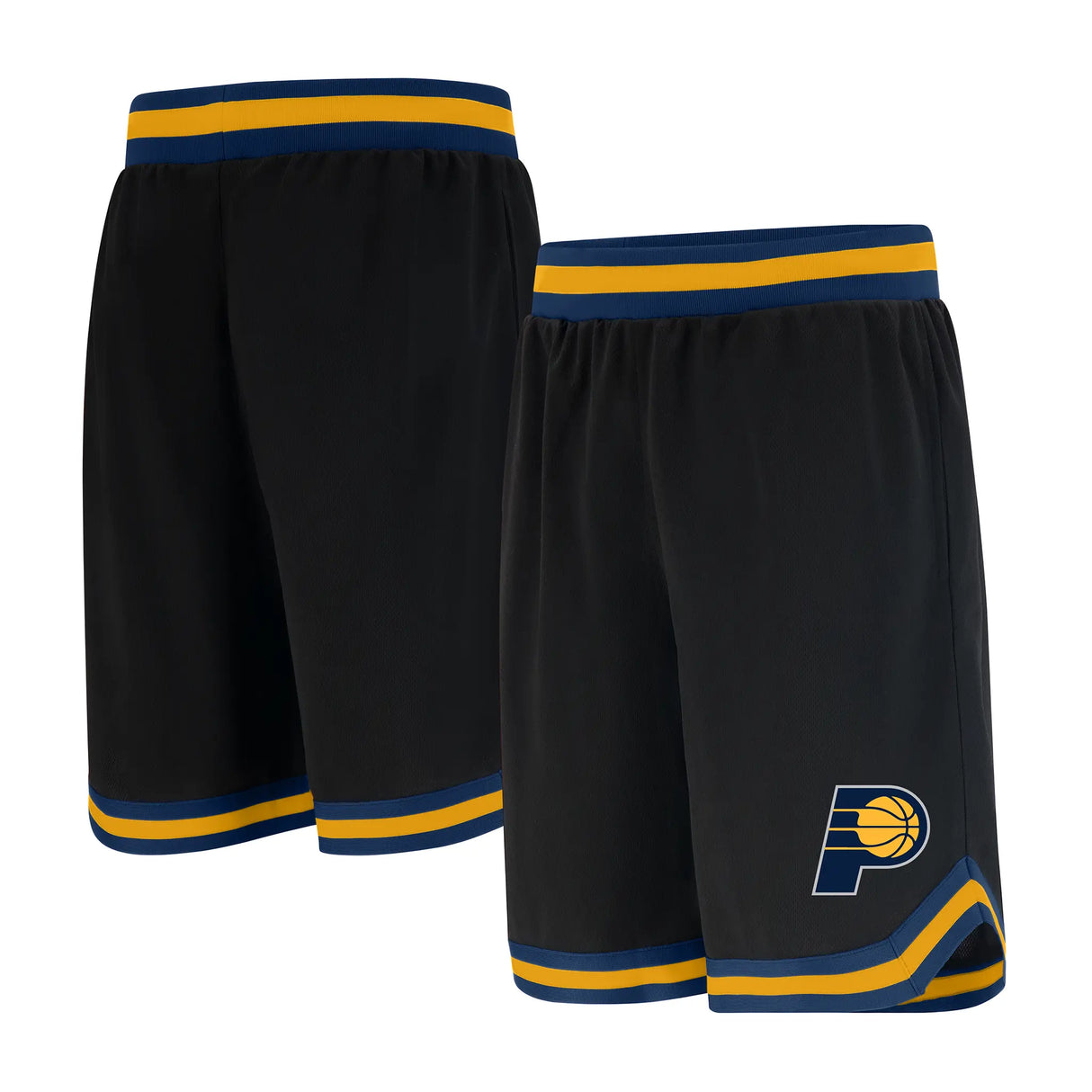 Ultra Game Men's NBA Official Soft Air Mesh Ultimate Basketball Shorts - OG Fit | Indiana Pacers