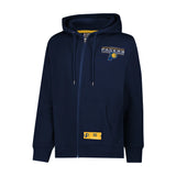 Ultra Game Men's NBA Official Super Soft Driver Full Zip Hoodie Jacket Sweatshirt | Indiana Pacers
