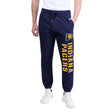 Ultra Game Men's NBA Official Super Soft Team Jogger Sweatpants | Indiana Pacers