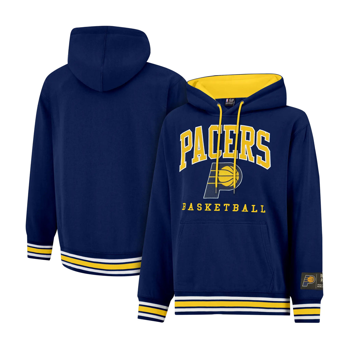Ultra Game Mens NBA Official Premium Quality MVP Hoodie Sweatshirt | Indiana Pacers