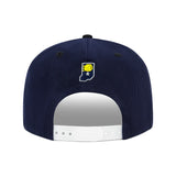 Ultra Game Men’s NBA Official Snap Back 3D Embroidered Team Logo Baseball Cap Hat | Indiana Pacers