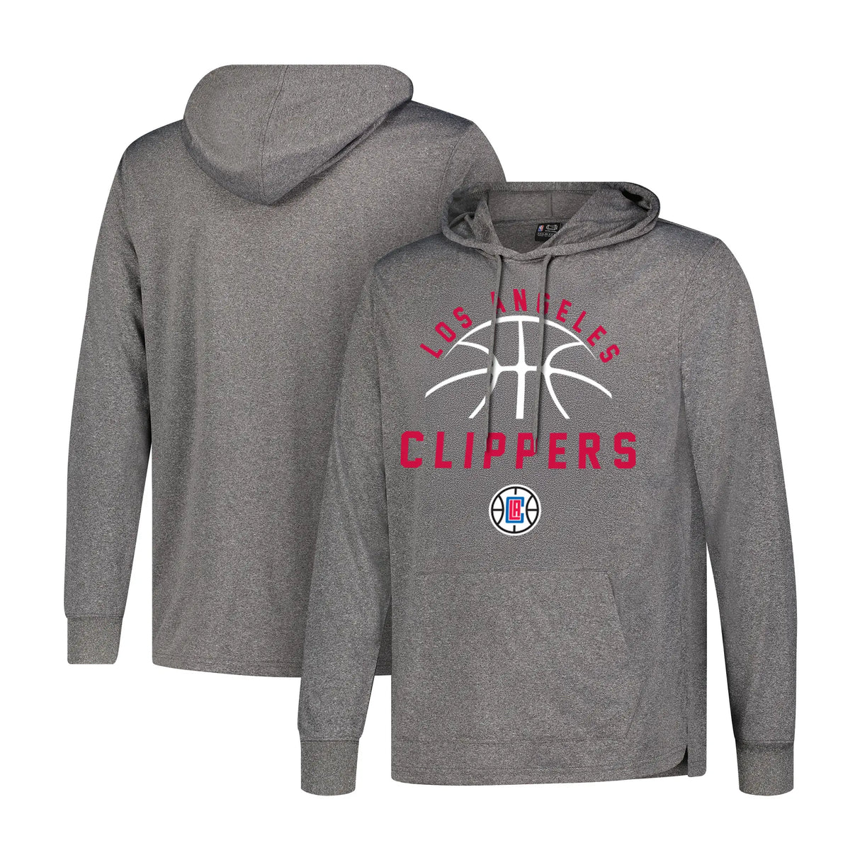 Ultra Game Men's NBA Official Super Soft Lightweight Hoodie Sweatshirt | Los Angeles Clippers