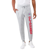 Ultra Game Men's NBA Official Super Soft Team Jogger Sweatpants | Los Angeles Clippers