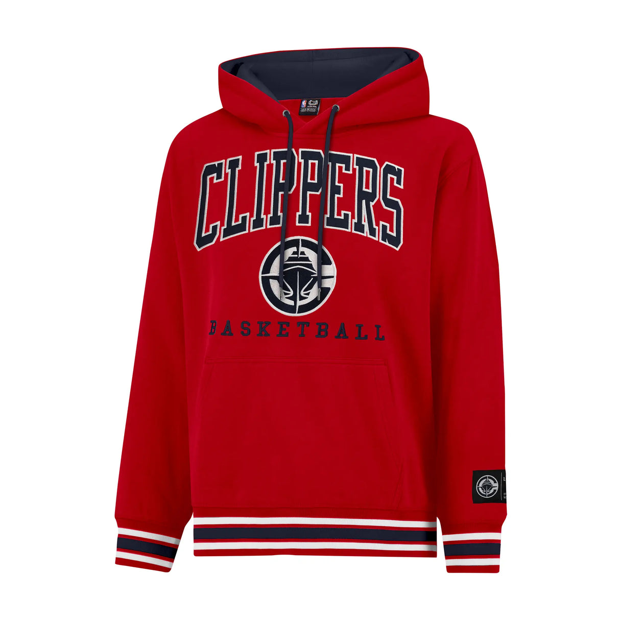 Ultra Game Mens NBA Official Premium Quality MVP Hoodie Sweatshirt | Los Angeles Clippers