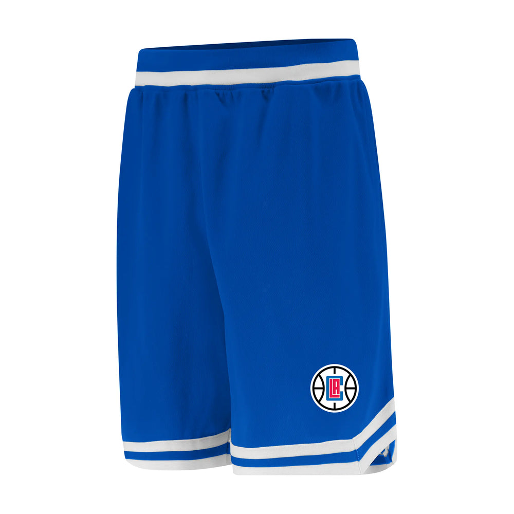 Ultra Game Men's NBA Official Soft Air Mesh Ultimate Basketball Shorts-Classic Fit | Los Angeles Clippers