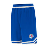 Ultra Game Men's NBA Official Soft Air Mesh Ultimate Basketball Shorts-Classic Fit | Los Angeles Clippers