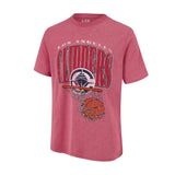 Ultra Game Men's NBA Official Hoops Short Sleeve T-Shirt | Los Angeles Clippers